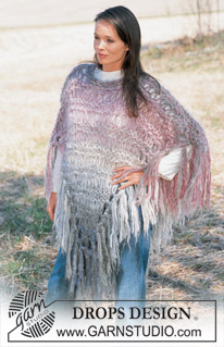 Free patterns - Poncho's voor dames / DROPS 93-44