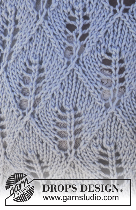 Ariella Cardigan / DROPS 94-28 - DROPS Cardigan in lace pattern in Safran