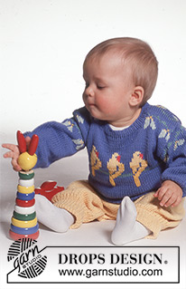 Free patterns - Swetry przez głowę dla niemowląt i małych dzieci / DROPS Baby 1-10
