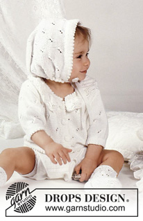 Free patterns - Baby Bonnets / DROPS Baby 1-8