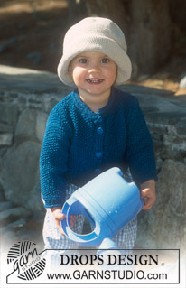Free patterns - Proste dziecięce rozpinane swetry / DROPS Baby 10-5