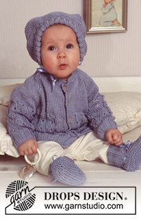 Free patterns - Baby Bonnets / DROPS Baby 11-10