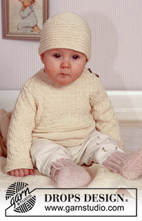 Free patterns - Swetry przez głowę dla niemowląt i małych dzieci / DROPS Baby 11-11
