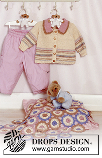 Free patterns - Swetry rozpinane dla niemowląt i małych dzieci / DROPS Baby 11-12