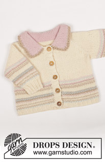 Free patterns - Koftor & Cardigans till baby / DROPS Baby 11-12