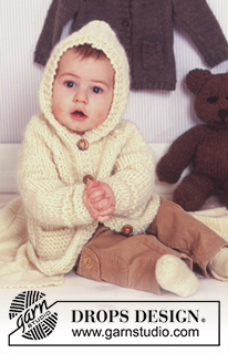 Free patterns - Swetry rozpinane dla niemowląt i małych dzieci / DROPS Baby 11-27