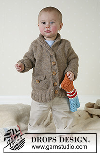 Free patterns - Proste dziecięce rozpinane swetry / DROPS Baby 13-13