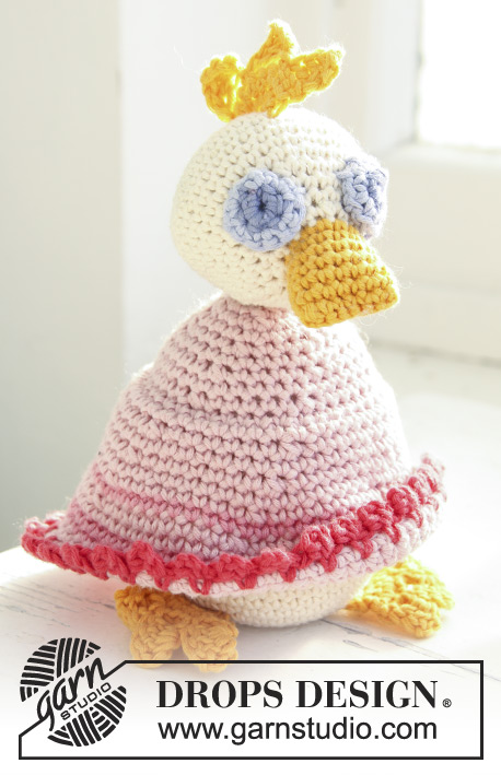Mama Duck / DROPS Baby 13-29 - Pata DROPS en “Safran” o “Muskat”.