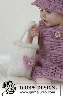 Free patterns - Filcowe torby / DROPS Baby 13-35