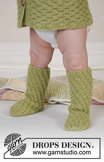 Free patterns - Baby Sokken en Slofjes / DROPS Baby 14-10