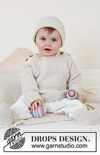 Free patterns - Baby Jumpers / DROPS Baby 14-13