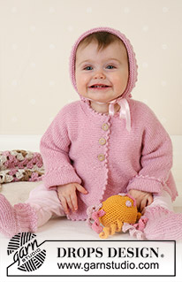 Free patterns - Baby Bonnets / DROPS Baby 14-7