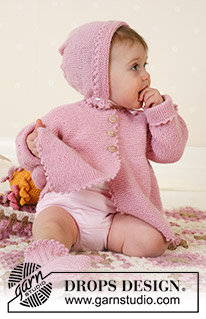 Free patterns - Czapki z nausznikami dla niemowląt i małych dzieci / DROPS Baby 14-7