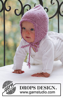Free patterns - Baby Bonnets / DROPS Baby 16-13