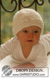 Free patterns - Beebile lihtsad mütsid / DROPS Baby 16-14