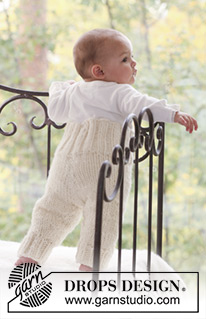 Free patterns - Spodnie dla niemowląt i małych dzieci / DROPS Baby 16-21