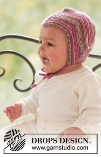 Free patterns - Baby Bonnets / DROPS Baby 16-6