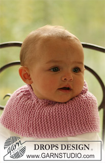 Free patterns - Baby Bibs & Scarves / DROPS Baby 16-8