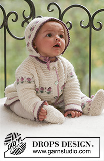 Free patterns - Baby Bonnets / DROPS Baby 17-14