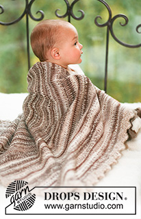 Free patterns - Baby Blankets / DROPS Baby 17-17