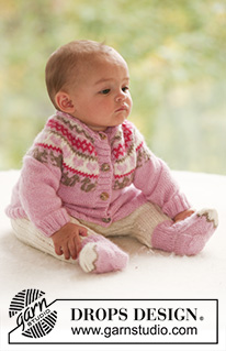 Free patterns - Baby Scandinavische Vesten / DROPS Baby 17-18