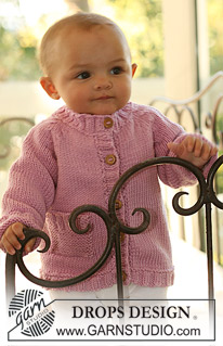 Free patterns - Kabátky a propínací svetříky pro miminka / DROPS Baby 17-4