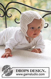 Free patterns - Baby Bonnets / DROPS Baby 18-12