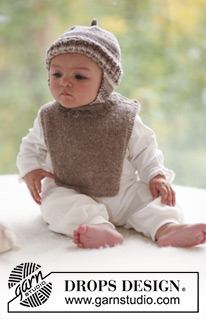 Free patterns - Baby Bibs & Scarves / DROPS Baby 18-5