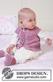 Free patterns - Vauvan topit ja liivit / DROPS Baby 19-18