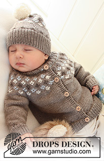 Free patterns - Baby Nordic Cardigans / DROPS Baby 19-2