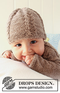 Free patterns - Baby Beanies / DROPS Baby 19-31