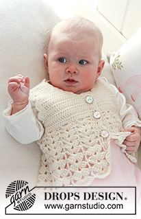 Free patterns - Vauvan topit ja liivit / DROPS Baby 19-7