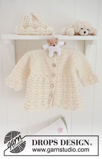 Free patterns - Swetry rozpinane dla niemowląt i małych dzieci / DROPS Baby 19-8
