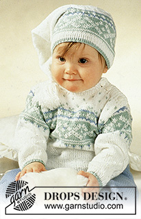 Free patterns - Gensere til baby / DROPS Baby 2-13