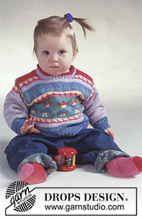 Free patterns - Gensere til baby / DROPS Baby 2-4