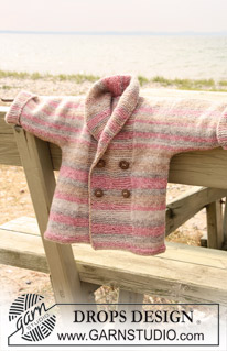 Free patterns - Kabátky a propínací svetříky pro miminka / DROPS Baby 20-11