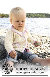 Free patterns - Rozpinane swetry i bolerka dziecięce / DROPS Baby 20-17