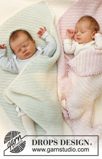 Free patterns - Baby Blankets / DROPS Baby 25-1