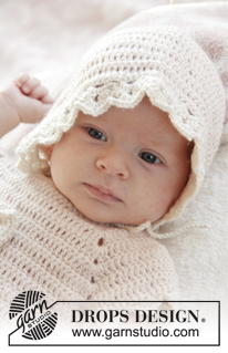Free patterns - Baby Hats & Headbands / DROPS Baby 25-14