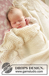 Free patterns - Baby Blankets / DROPS Baby 25-2