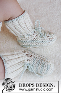 Free patterns - Baby Socks & Booties / DROPS Baby 25-25