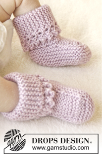 Free patterns - Baby Socks & Booties / DROPS Baby 25-4