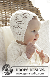 Free patterns - Baby Bonnets / DROPS Baby 29-1