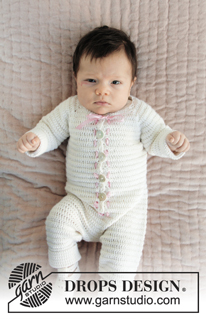 Free patterns - Sparkedragter og Overalls til baby / DROPS Baby 29-5