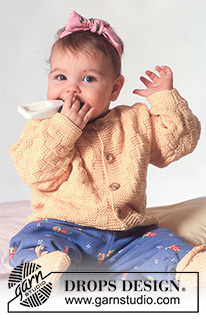 Free patterns - Koftor & Cardigans till baby / DROPS Baby 3-1