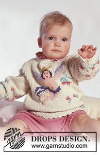Free patterns - Gensere til baby / DROPS Baby 3-16