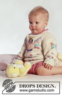 Free patterns - Gensere til baby / DROPS Baby 3-16