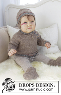 Free patterns - Gensere til baby / DROPS Baby 31-18
