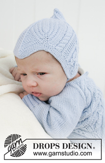 Free patterns - Baby Bonnets / DROPS Baby 31-7
