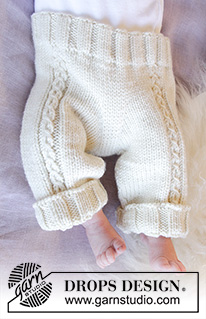 Free patterns - Spodnie dla niemowląt i małych dzieci / DROPS Baby 33-18